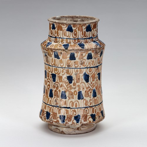 Hispano-Moresque Lustre Albarello